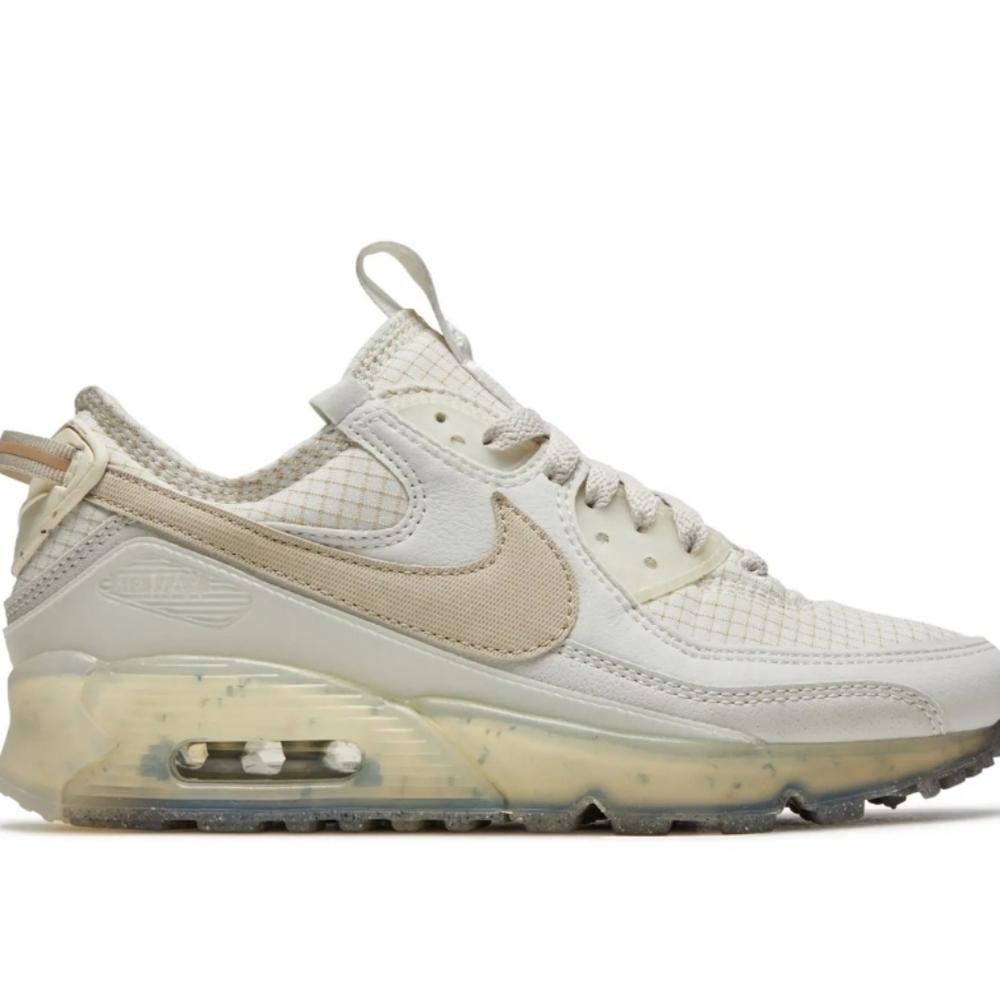 Womens Nike Air Max Terrascape 90 Sneakers Size 8.5 Light Bone
